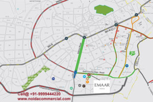 Emaar SCO Plots Location Map