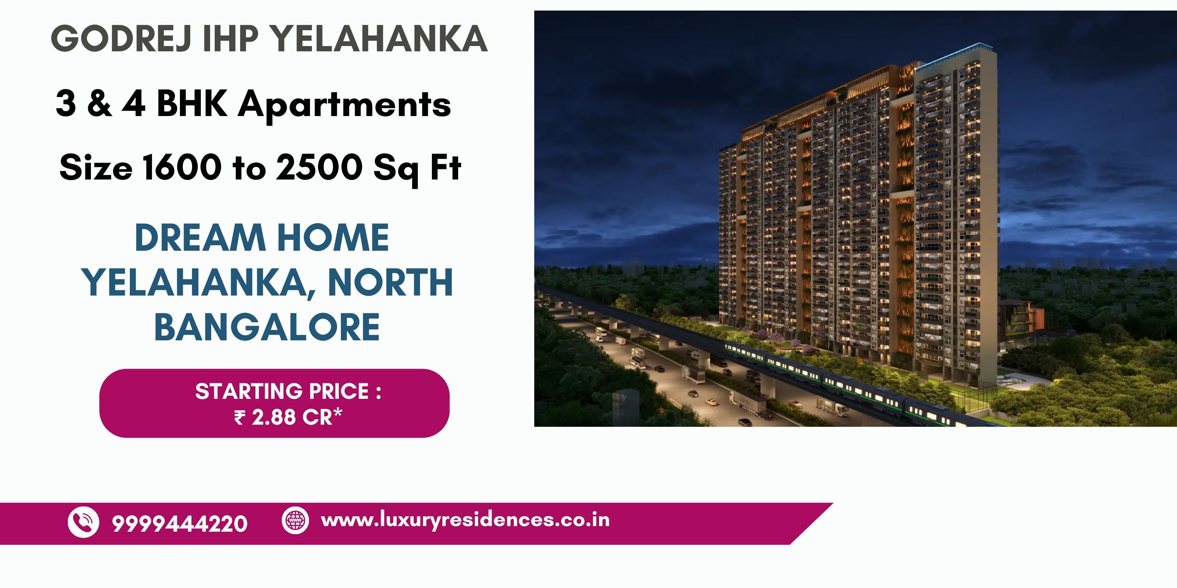 Godrej Yelahanka New Launch